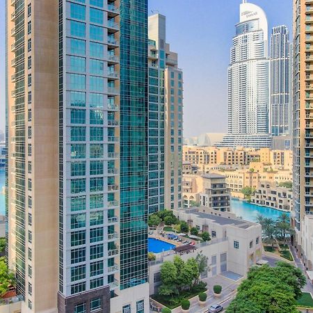 Durrani Homes - Luxurious Studio Near Dubai Mall With Pool View المظهر الخارجي الصورة